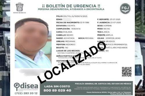 Localizan al coordinador del sindicato ACME tras secuestrado; hay seis detenidos